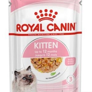 Royal Canin Kitten w galaretce karma mokra dla kociąt do 12 miesiąca życia saszetka 85g