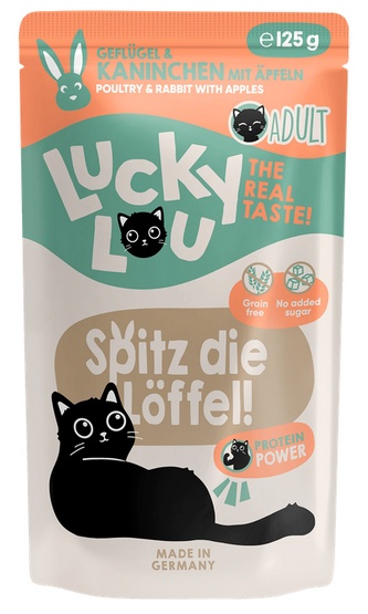 Lucky Lou Lifestage Adult Drób i królik saszetka 125g - Image 2