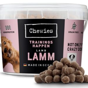 Chewies Trainings-Happen Trenerki Jagnięcina monobiałkowe, bezzbożowe wiaderko 300g