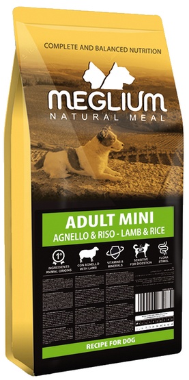 Meglium Dog Mini Adult Lamb & Rice 7kg