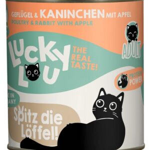 Lucky Lou Lifestage Adult Drób i królik puszka 800g