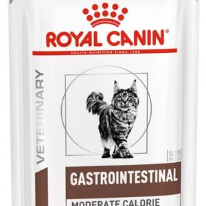 Royal Canin Veterinary Diet Feline Gastrointestinal Moderate Calorie saszetka 85g