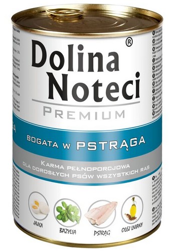 Dolina Noteci Premium Pies Pstrąg puszka 400g - Image 2
