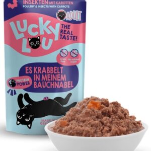 Lucky Lou Lifestage Adult Drób i owady saszetka 125g