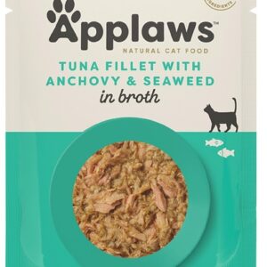 Applaws saszetka dla kota Tuńczyk, Anchois i Wodorosty 70g