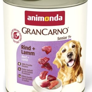 Animonda GranCarno Original Senior Rind Lamm Wołowina + Jagnięcina puszka 800g
