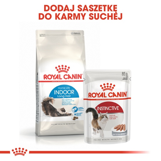 Royal Canin Indoor Long Hair karma sucha dla kotów dorosłych, długowłose, przebywających wyłącznie w domu 2kg - Image 5
