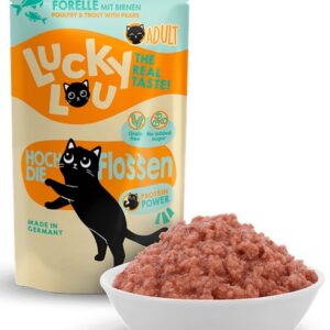 Lucky Lou Lifestage Adult Drób i pstrąg saszetka 125g