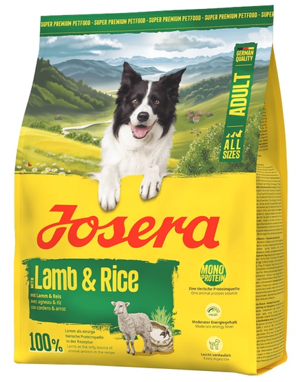 Josera Pies Adult Lamb & Rice 900g