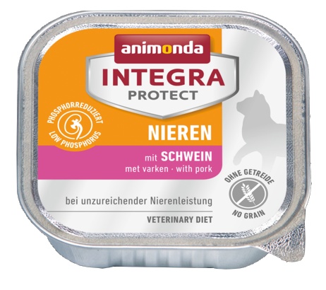 Animonda Integra Protect Renal Nieren dla kota - z wieprzowiną tacka 100g - Image 2