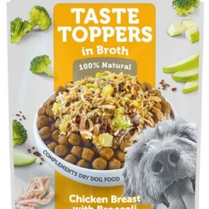 Applaws Taste Toppers Saszetka dla psa - kurczak, brokuł, jabłko i ryż w sosie 85g
