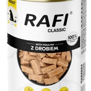 Rafi Pies Classic Drób w sosie 1240g