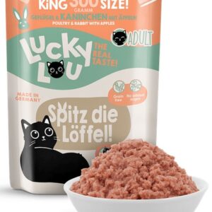 Lucky Lou Lifestage Adult Drób i królik saszetka 300g