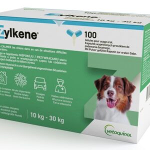 Vetoquinol Zylkene 225mg dla psów 10-30kg - blister 10 kapsułek