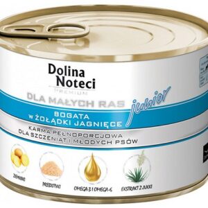 Dolina Noteci Premium Pies Mały Junior żołądki jagnięce 185g