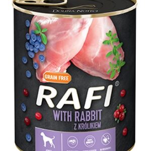 Rafi Pies Królik puszka 800g