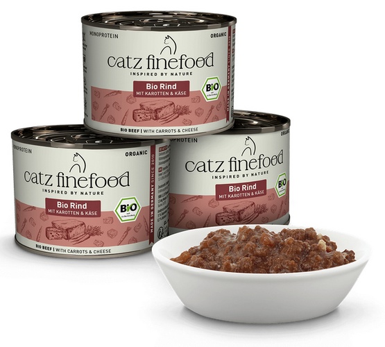Catz Finefood Organic Bio Wołowina (N.507) puszka 200g - Image 2