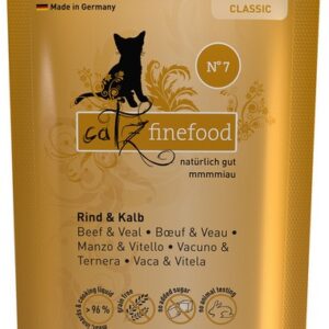 Catz Finefood Classic N.07 Wołowina i cielęcina saszetka 85g