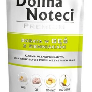 Dolina Noteci Premium Pies Gęś i ziemniaki saszetka 150g