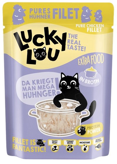 Lucky Lou Extrafood Kurczak w bulionie saszetka 70g - Image 2