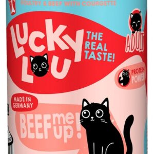 Lucky Lou Lifestage Adult Drób i wołowina puszka 400g