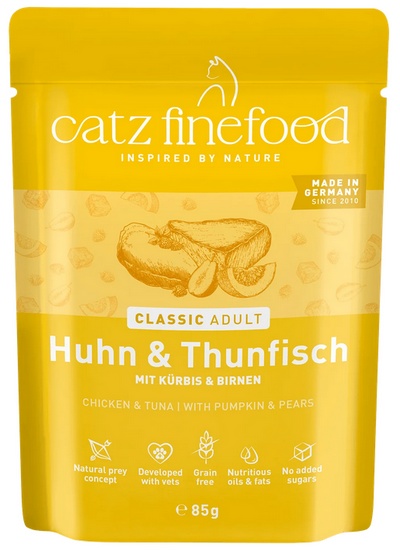 Catz Finefood Classic N.25 Kurczak i Tuńczyk saszetka 85g - Image 4