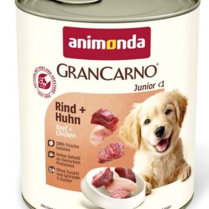 Animonda GranCarno Original Junior Rind Huhn Wołowina + Kurczak puszka 800g