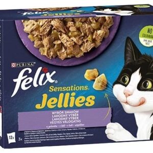 Felix Sensations Mix w galaretce saszetki 12x85g