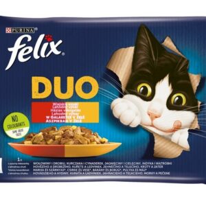 Felix Fantastic Duo Wiejskie Smaki galaretka saszetki 4x85g