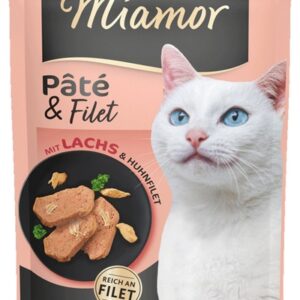 Miamor Pate & Filet Łosoś & Kurczak saszetka 85g
