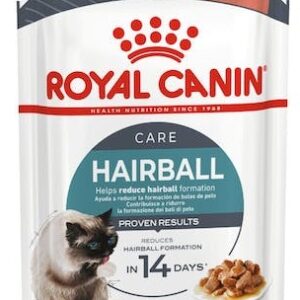 Royal Canin Hairball Care w sosie karma mokra w sosie dla kotów dorosłych, eliminacja kul włosowych saszetka 85g