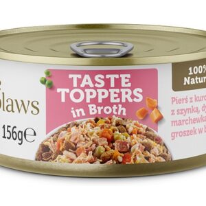 Applaws Dog Taste Toppers puszka z kurczakiem, szynką i warzywami 156g