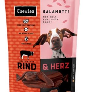 Chewies Beef Salametti wołowina z sercami 60g