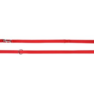 Dingo Smycz taśma przedłużana 2,5cm/200-400cm czerwona