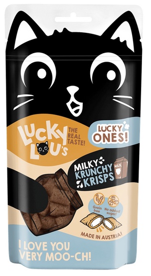 Lucky Lou Lucky Ones Krunchy Krisps Mleko 60g - Image 2