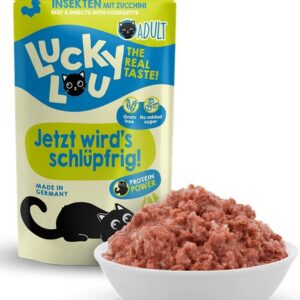 Lucky Lou Lifestage Adult Wołowina i owady saszetka 125g