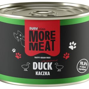 BUBAlicious Kot More Meat Mono kaczka puszka 185g