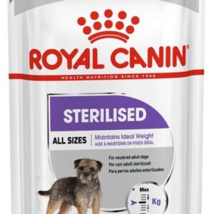 Royal Canin Sterilised karma mokra dla psów dorosłych, wszystkich ras po sterylizacji, pasztet saszetka 85g