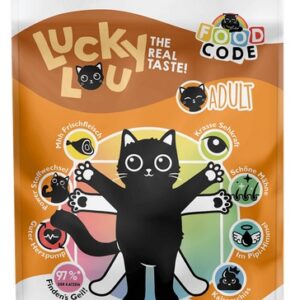 Lucky Lou Food Code Lifestage Adult Drób & Kaczka 750g