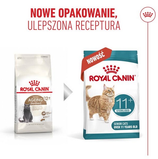 Royal Canin Ageing +11 Sterilised karma sucha dla kotów dojrzałych, sterylizowanych 2kg - Image 2