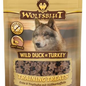 Wolfsblut Dog Training Treats Trenerki Wild Duck & Turkey - kaczka i indyk 70g