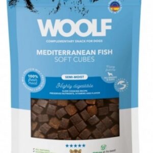 Woolf Soft Cubes Mediterranean Fish 100g