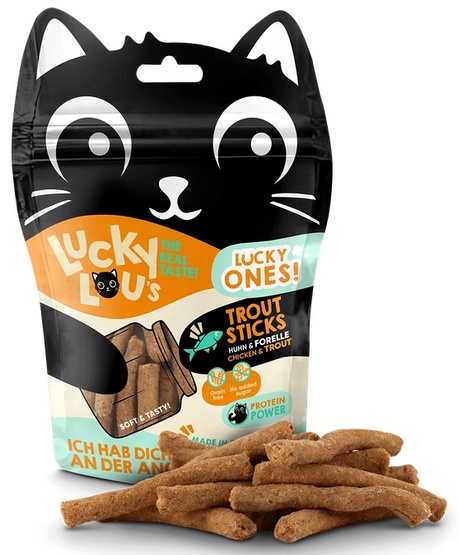 Lucky Lou Lucky Ones Sticks Kurczak & Pstrąg 50g