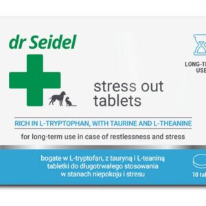 DermaPharm Stress Out dla psa i kota blister 10 tabl.