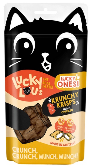 Lucky Lou Lucky Ones Krunchy Krisps Kurczak 60g - Image 2