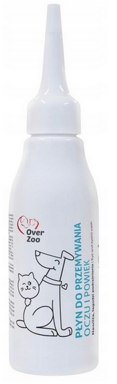 Over Zoo Płyn do przemywania oczu  powiek dla kota i psa 75ml