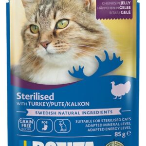 Bozita Cat Sterilised Indyk w galaretce saszetka 85g