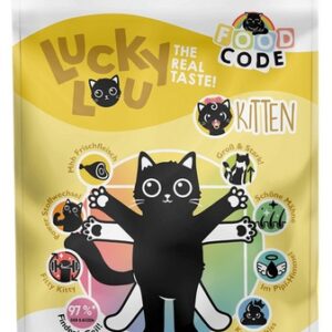 Lucky Lou Food Code Lifestage Kitten Drób & Kurczak 1,7kg
