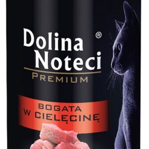 Dolina Noteci Premium Kot Bogata w cielęcinę puszka 400g