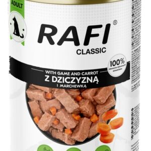 Rafi Pies Classic Dziczyzna i marchewka w sosie 1240g